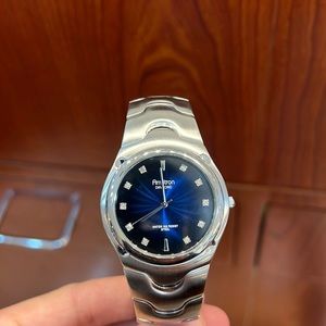 Armitron 20/4180 America's Watch Diamond All Stainless Steel Quartz Men's Watch